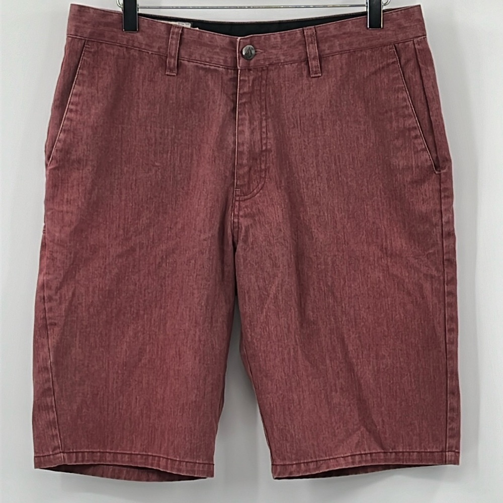 Volcom Frickin Modern Stretch Pant Flat Front Shorts - Size 32